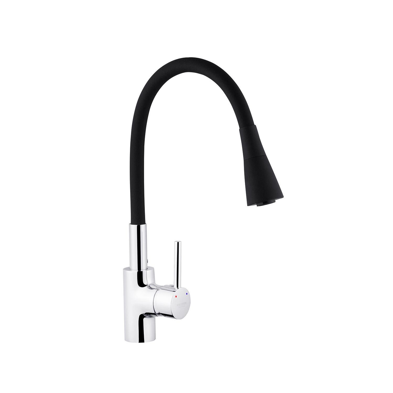 Смеситель для кухни Kroner KRP Küche C031BLK (CV024338)