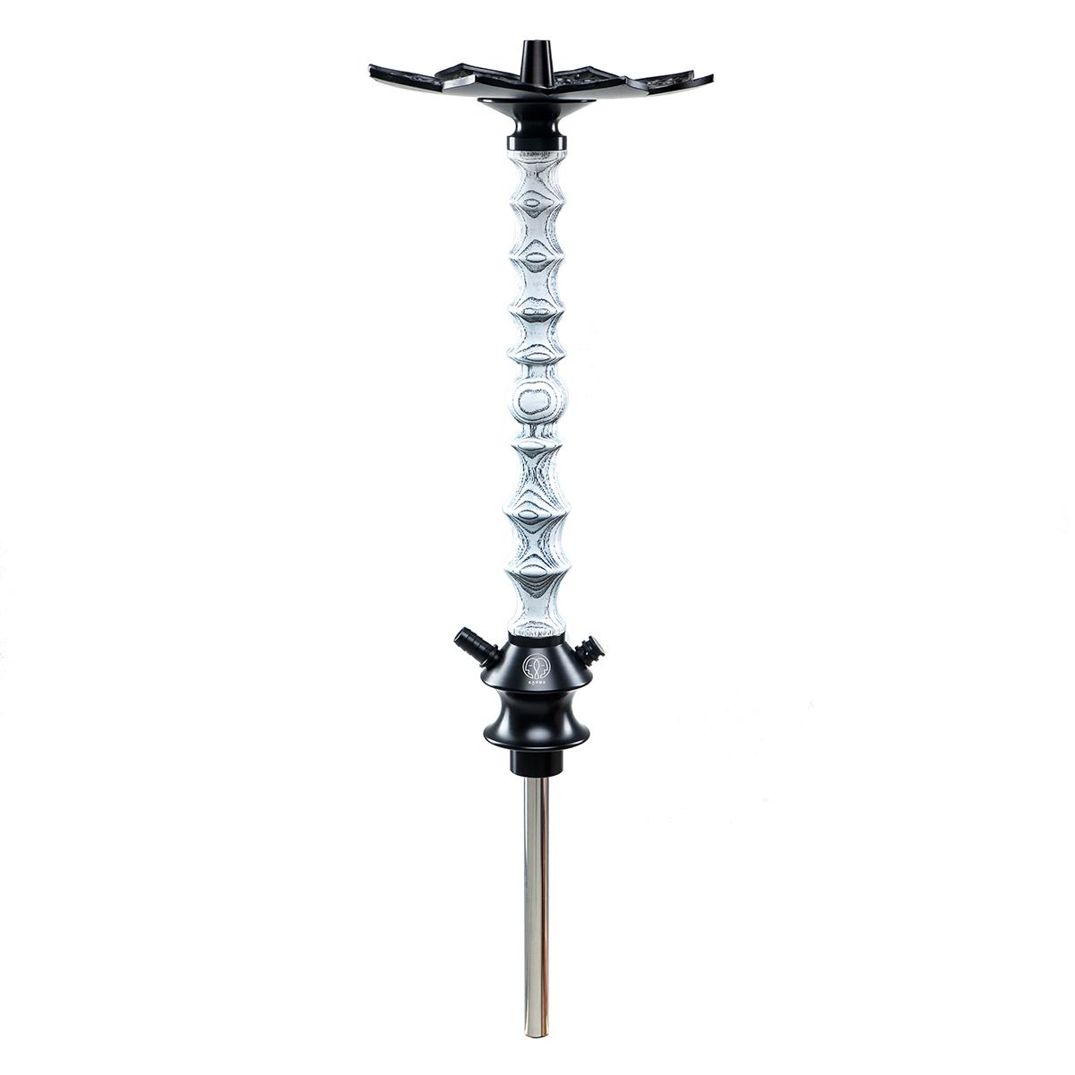 Кальян Karma Hookah 1.1 White з колбою Craft Black Matt (034-264) - фото 4