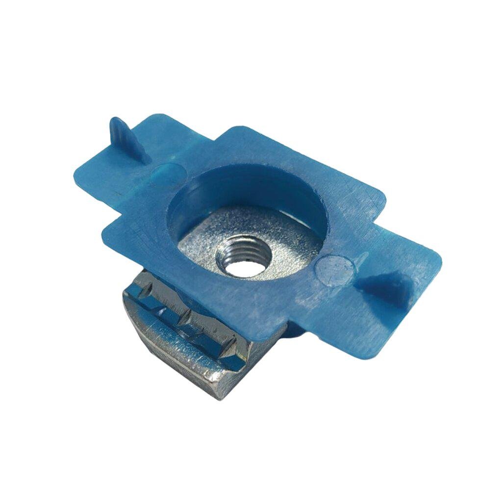 Гайка монтажна LogicPower М8 із пластиковим фіксатором для кріплення сонячних панелей (27316668)