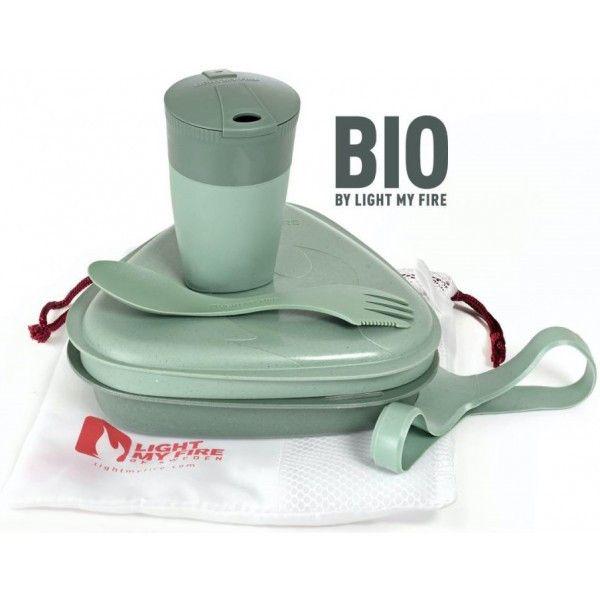 Набор посуды Light My Fire MessKit BIO 5 pcs Green (1033-LMF 2412210610)