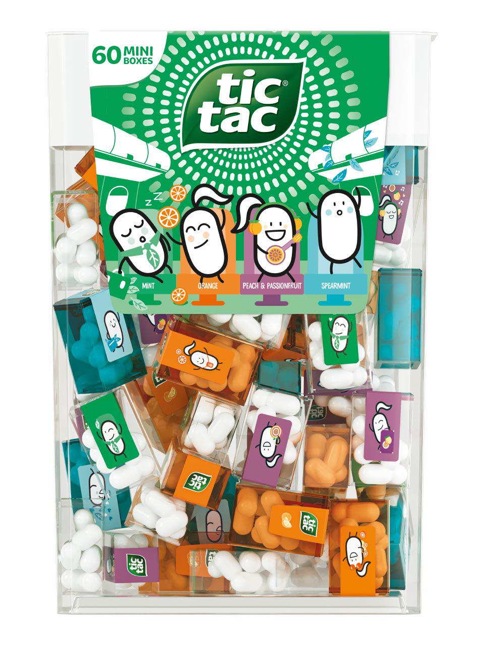 Драже Tic Tac 60 Mini Boxes 228 г