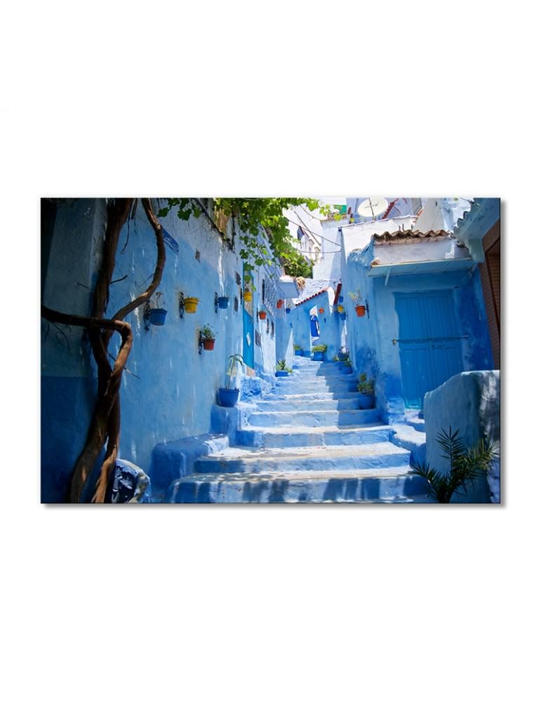 Картина модульная Старинные городские переулки 1 модуль 70x105 см