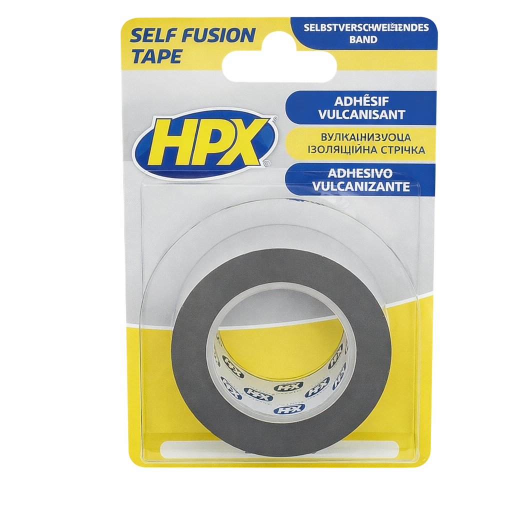 Лента вулканизирующая HPX SF2503 Self-Fusion устойчива к влаге и износу 25 мм 3 м Серый (1f03de31)