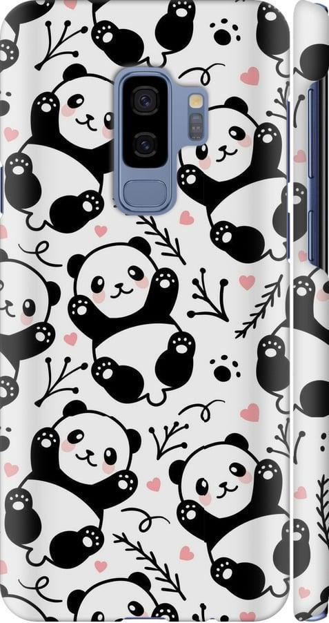 Чехол на Samsung Galaxy S9 Plus Панды (4318m-1365-42517)