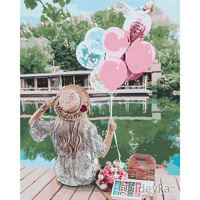 Картина по номерам Идейка "Уикенд за городом" 40х50 см (KHO4779)