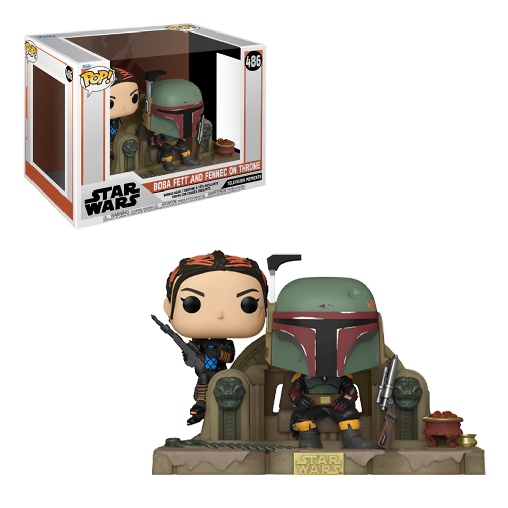 Фігурка Funko Pop Star Wars Boba Fett and Fennec 12 см (SW BF 486) - фото 3