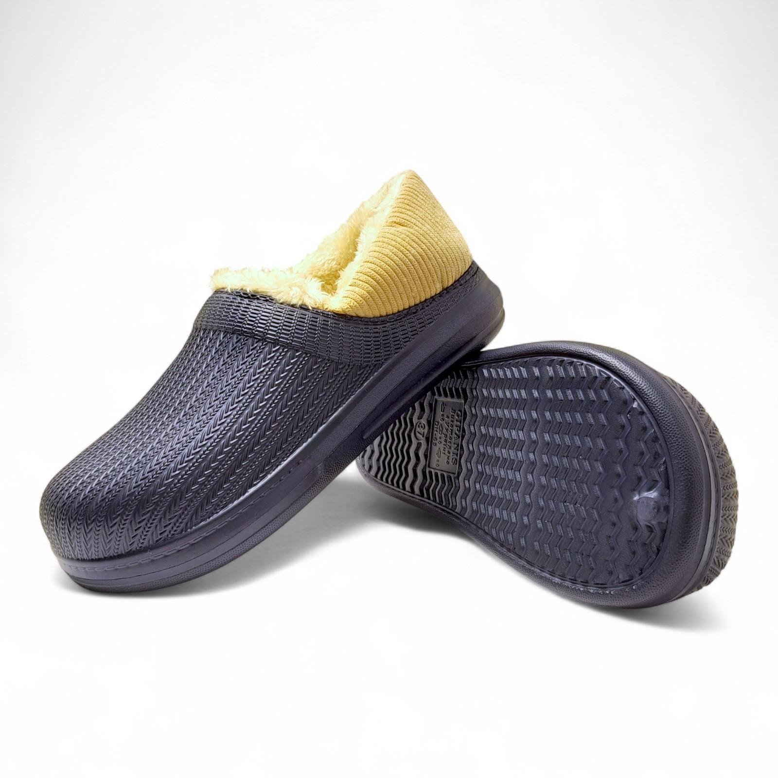 Сабо женские утепленные GIPANIS с высокой пяткой р. 37 23,5 см Синий (2787465808) - фото 6 Сабо женские утепленные GIPANIS с высокой пяткой р. 37 23,5 см Синий (2787465808) - фото 6