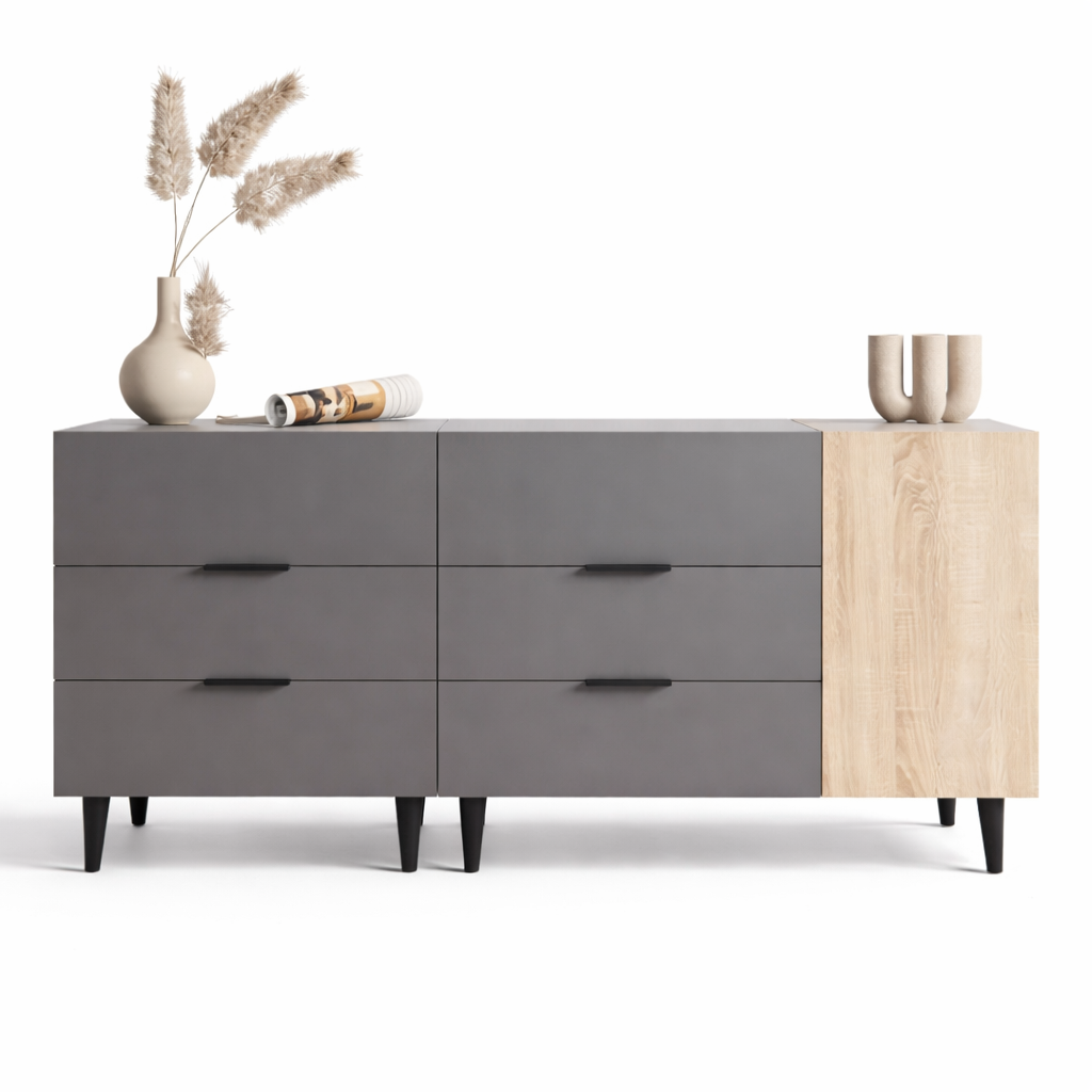 Комод великий на ніжках (ROYALE3B1800DGDGDS)