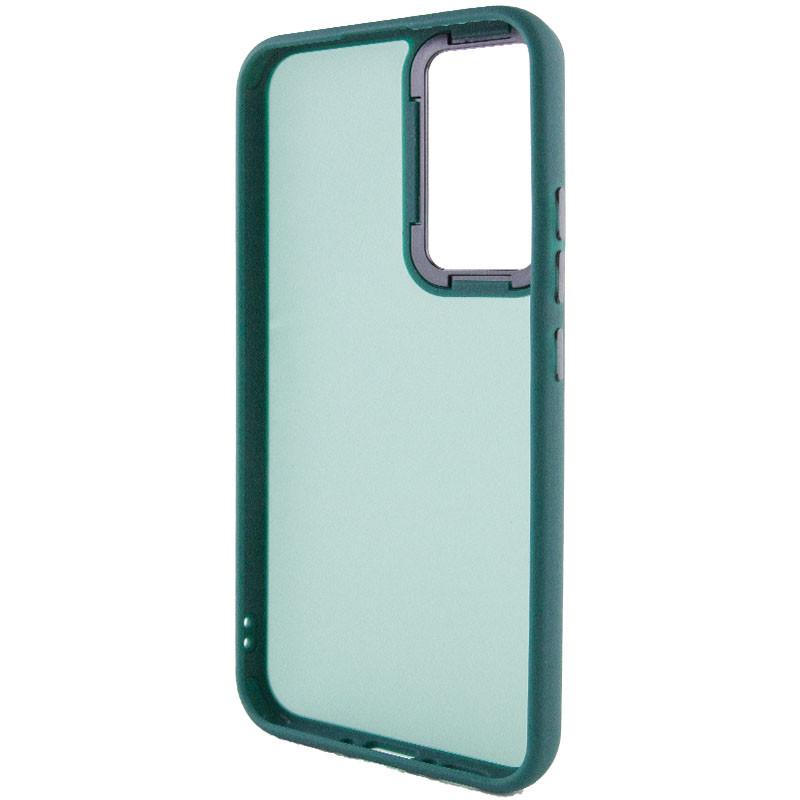 Протиударний Чохол TPU+PC Lyon Frosted для Samsung Galaxy S20 FE Green - фото 3