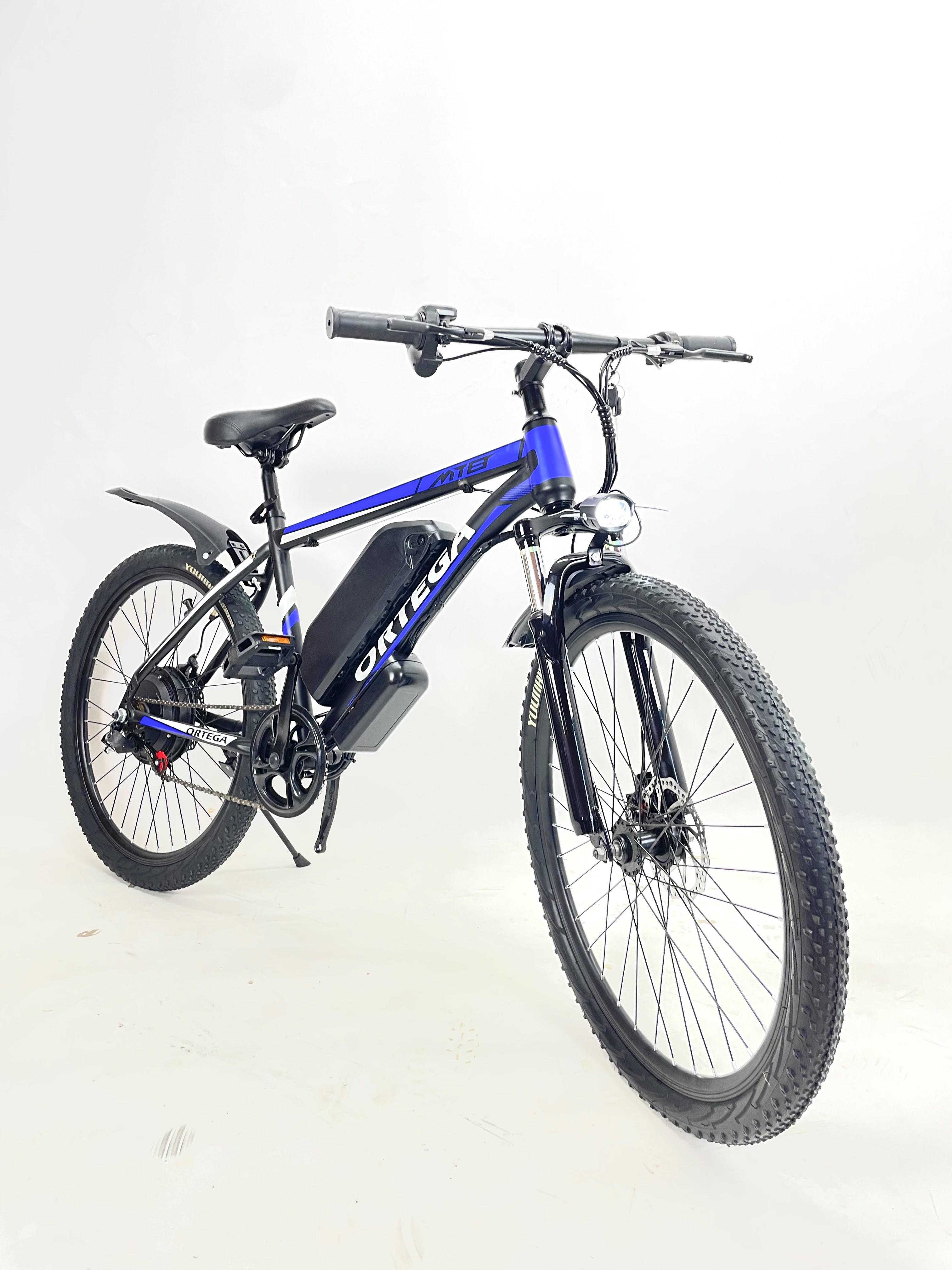 Электровелосипед Ortega 27" 800W 36V 18Ah задний привод Синий