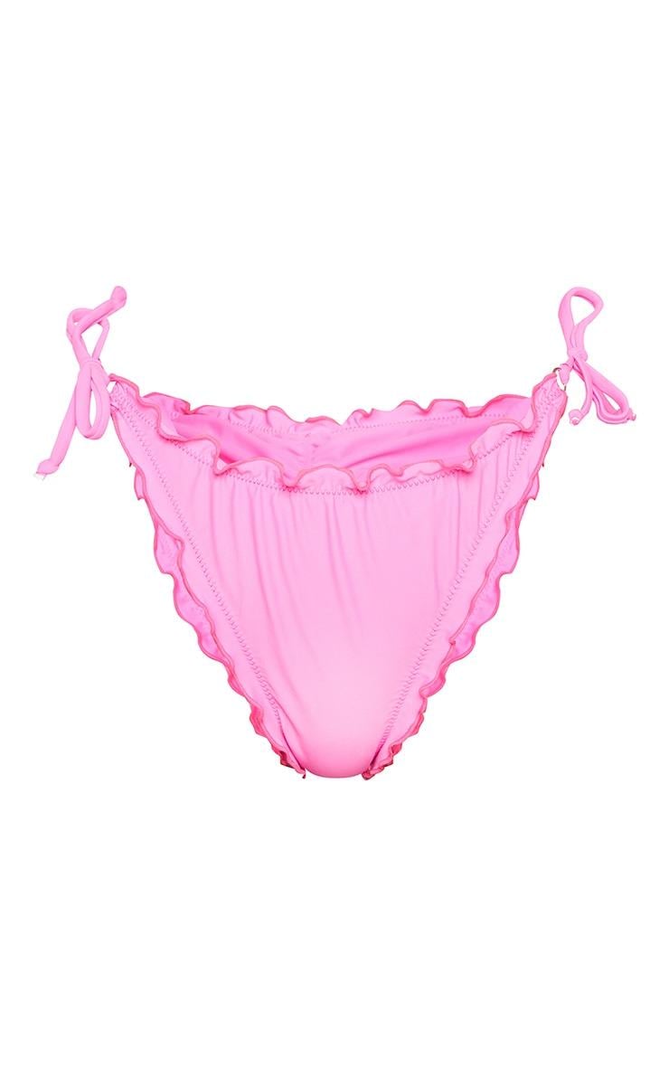 Купальные трусики PrettyLittleThing р. 36 Малиновый (CMQ2943)