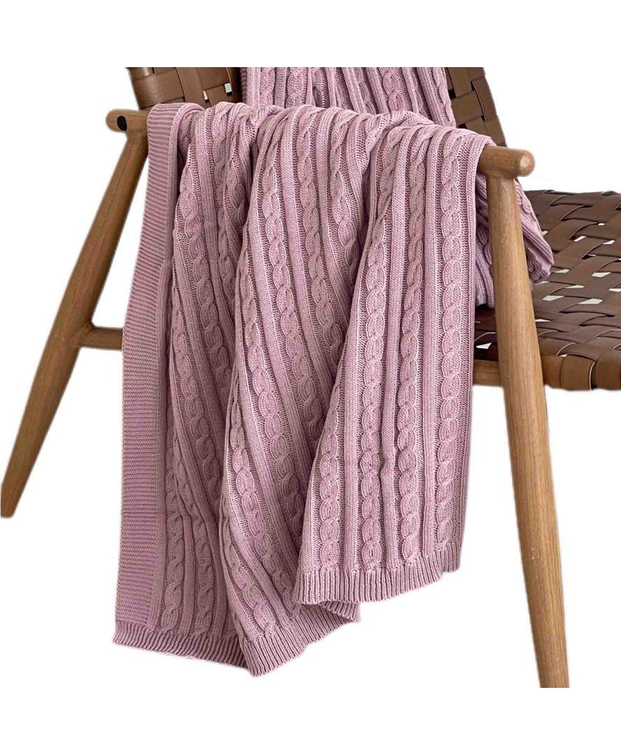 Плед Exclusive Nature 140х180 см Темно Розовый (026677) - фото 4 Плед Exclusive Nature 140х180 см Темно Розовый (026677) - фото 4