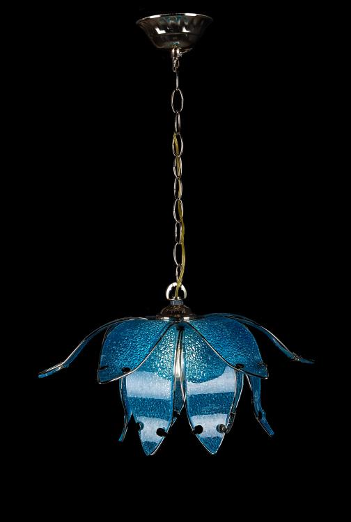 Люстра з плафонами Ray L11082/1 FGD+MIX Синій (IR005465)