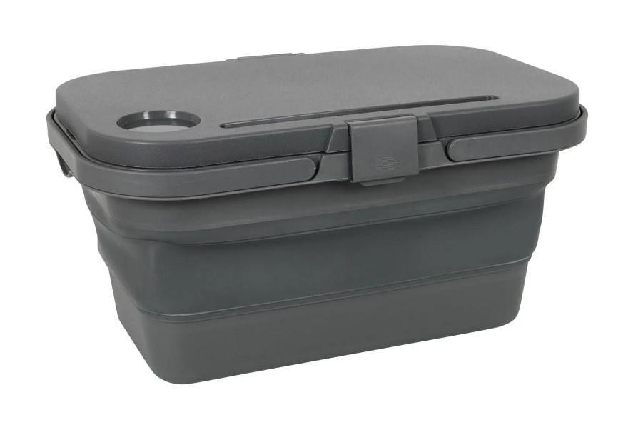 Корзина складная Bo-Camp Foldable Box With table Top 17L Grey (DAS302125)