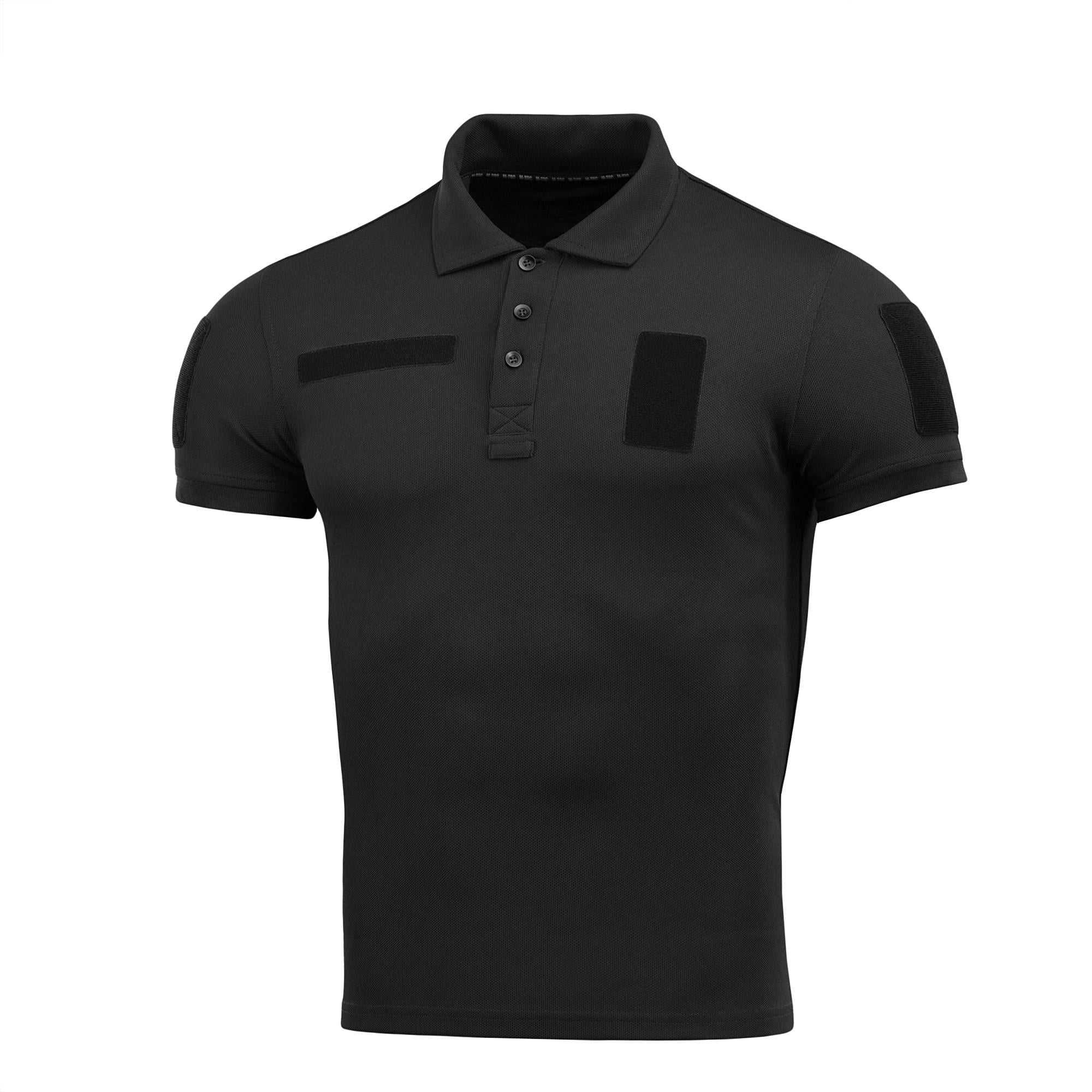 Футболка поло M-Tac тактичне Polyester XL Black