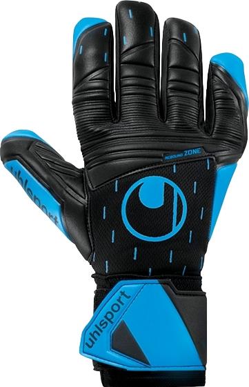 Воротарські рукавички Uhlsport CLASSIC SOFT HN COMP 1011323 01 р. 4,5 Чорно-блакитний