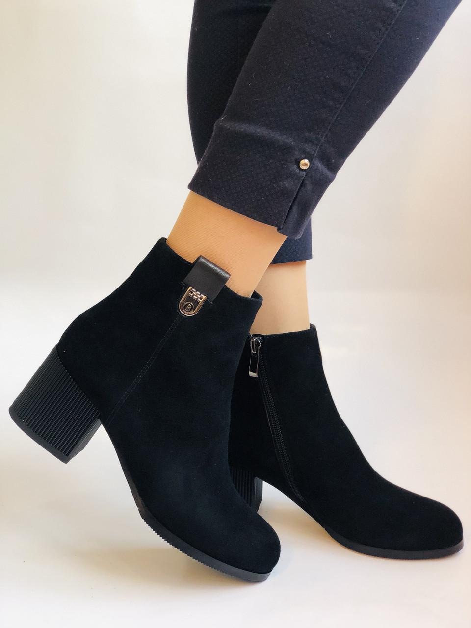 Ботильоны женские осенние Nadi Bella р. 38 24,5 см Черный (2292) - фото 5 Ботильоны женские осенние Nadi Bella р. 38 24,5 см Черный (2292) - фото 5