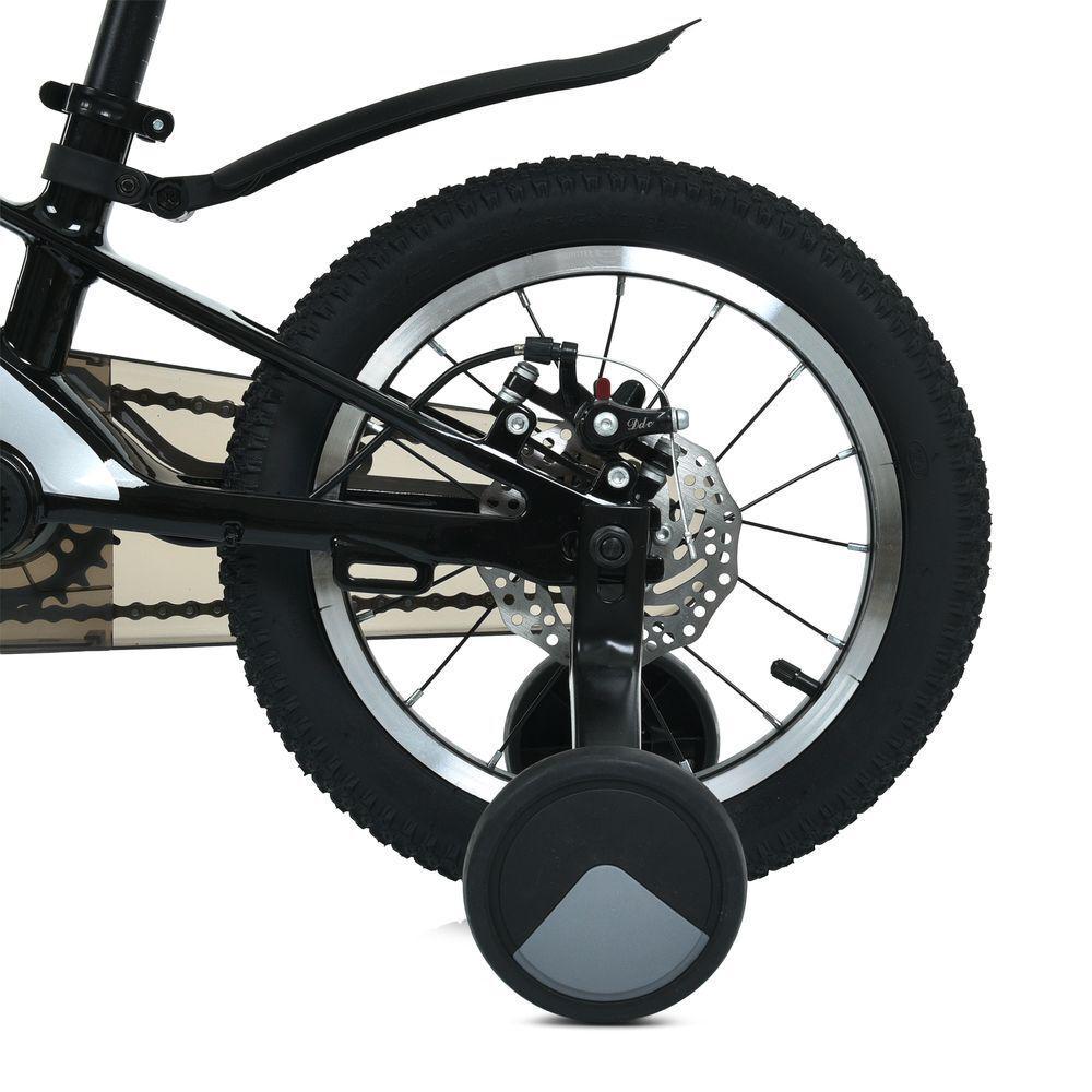 Дитячий велосипед PROF1 Oxic 14" магнієвий з кошиком Чорний - фото 6 Дитячий велосипед PROF1 Oxic 14" магнієвий з кошиком Чорний - фото 6