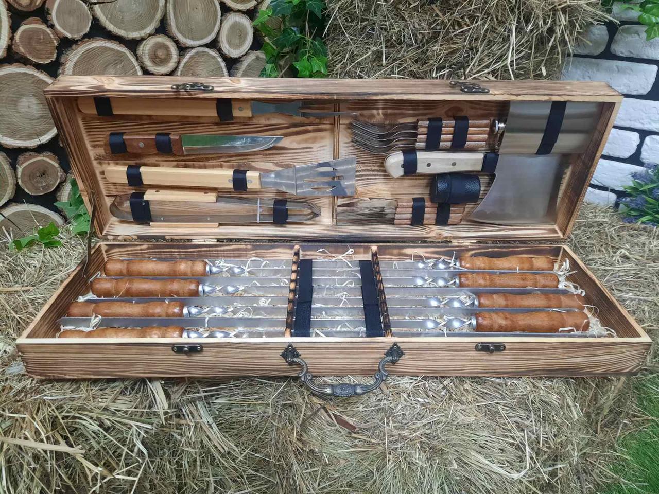 Набор шампуров Master с комплектом 730х15х3 мм 8 шт. (12299326)