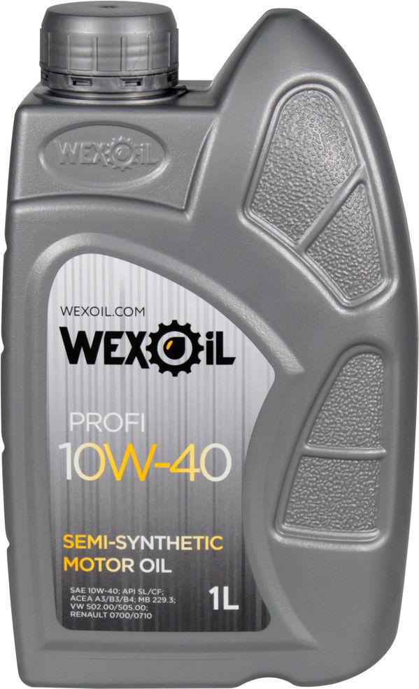 Моторна олива Wexoil Profi Sl/cf бензин/дизель 10W-40 1 л (1401106)