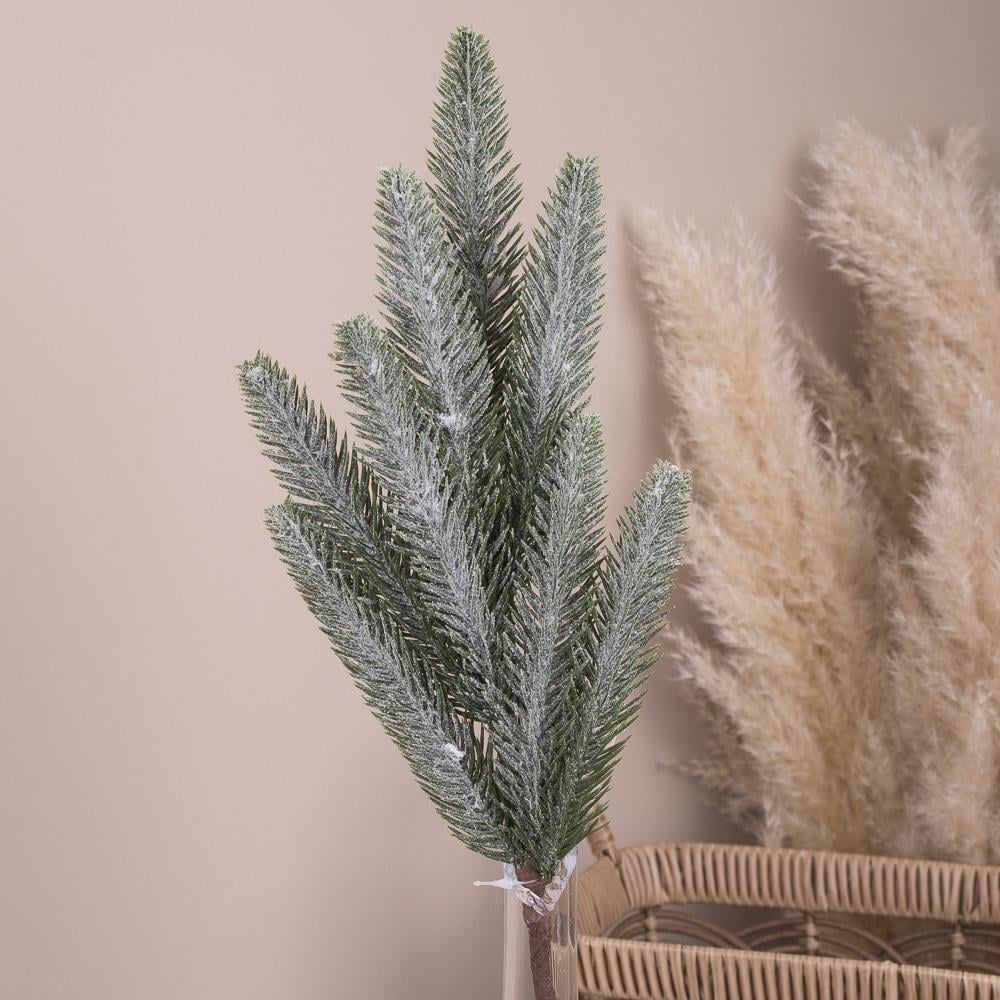 Искусственная ветвь Хвойная в блеске (3031/)