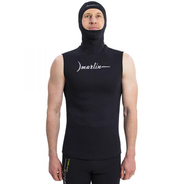 Майка неопренова Marlin Hooded Vest Nylon 2 мм S Black - фото 11