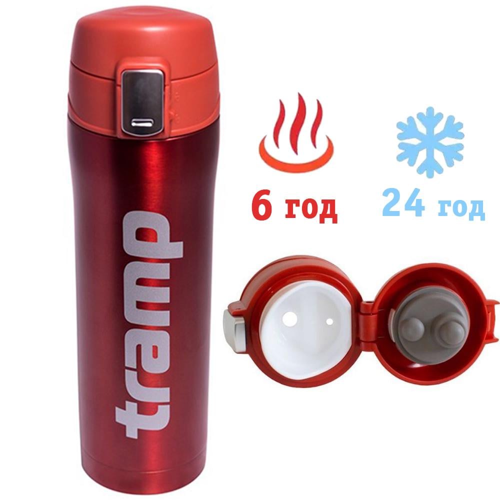 Термос Tramp Snap 0,45 л Красный металлик (TRC-107-red) - фото 2 Термос Tramp Snap 0,45 л Красный металлик (TRC-107-red) - фото 2