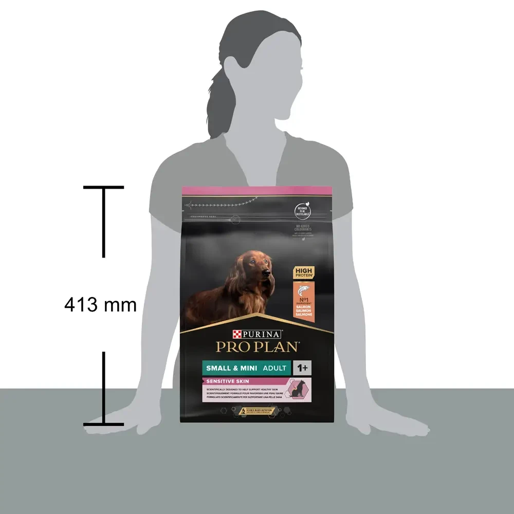 Сухой корм для собак Purina Pro Plan Small&Mini Sensitive лосось 3 кг (7613035114890) - фото 3 Сухой корм для собак Purina Pro Plan Small&Mini Sensitive лосось 3 кг (7613035114890) - фото 3