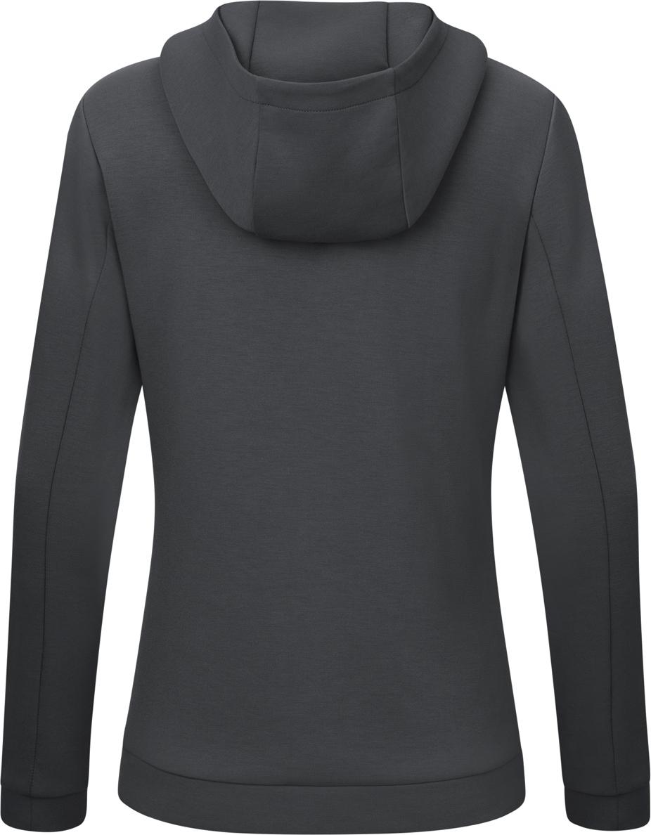 Толстовка женская Jako PRO 6745-855 XS Темно-серый (43155-41) - фото 2