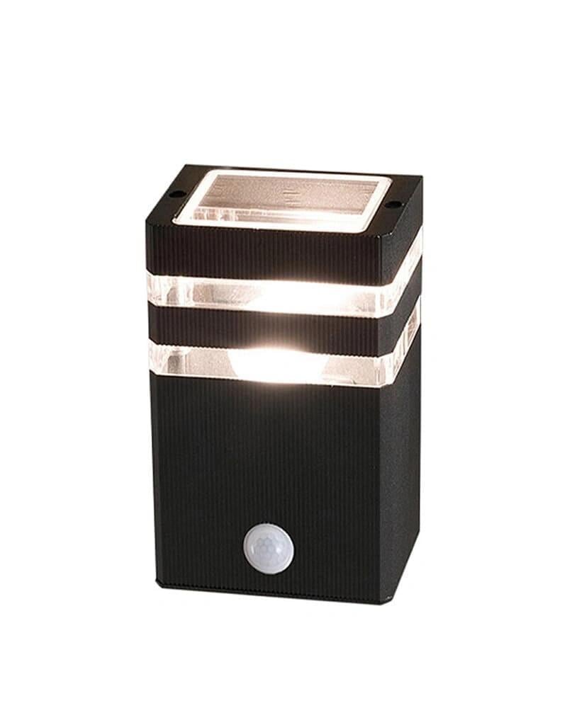 Уличный светильник с датчиком движения Nowodvorski 7017 Rio I Sensor E27 40W IP54 Черный (28688848)