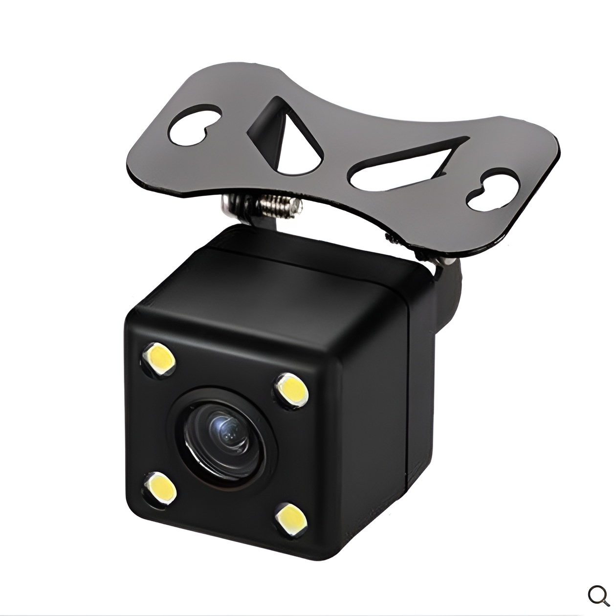 Камера автомобільна заднього виду HD 22 мм з 4 LED Andowl Q-DC2X1 ширококутне нічне бачення Чорний (c6511caa)