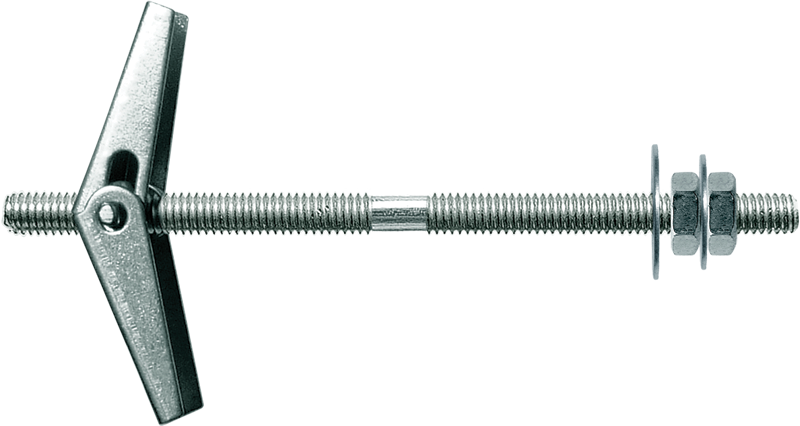 Анкер распорный с гайкой Metalvis ETAF-N М4 10х75 мм прижим 45 мм оцинкована сталь 10 шт. (92E30000092E34080M)