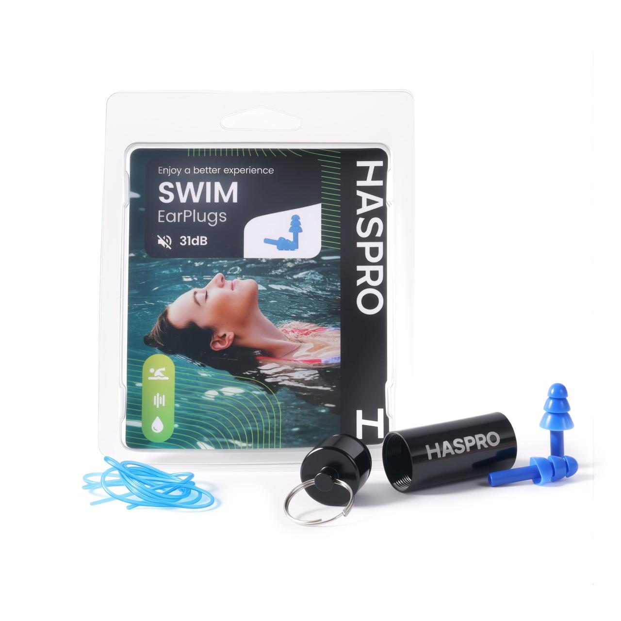Беруши Haspro Universal Swim силиконовые для плавания Беруши Haspro Universal Swim силиконовые для плавания