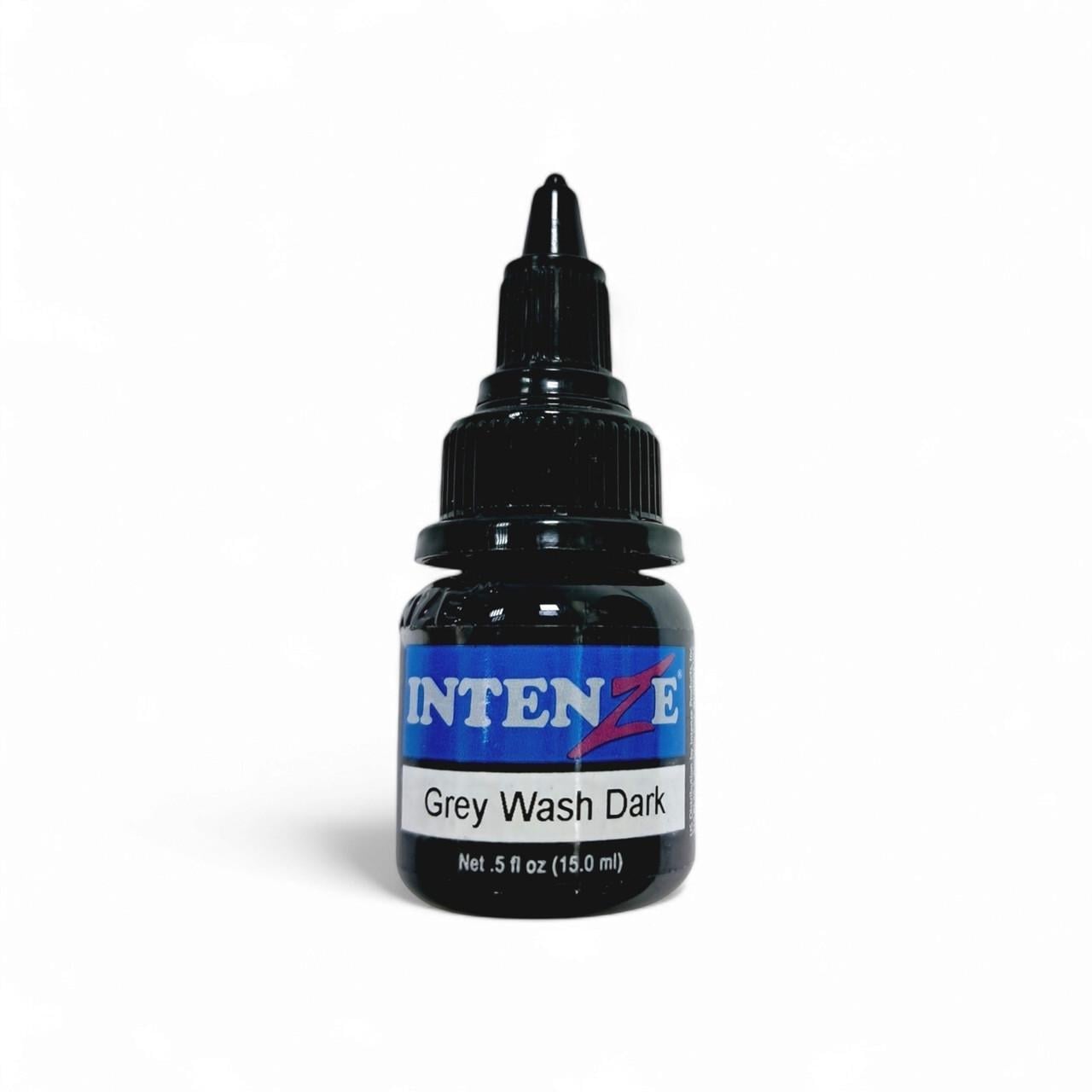 Тату краска Intenze Grey Wash Dark 15 мл