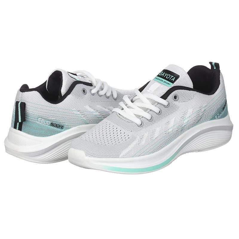 Кроссовки женские Sayota S503-4 текстильные р. 39 Бирюзовый (20143)