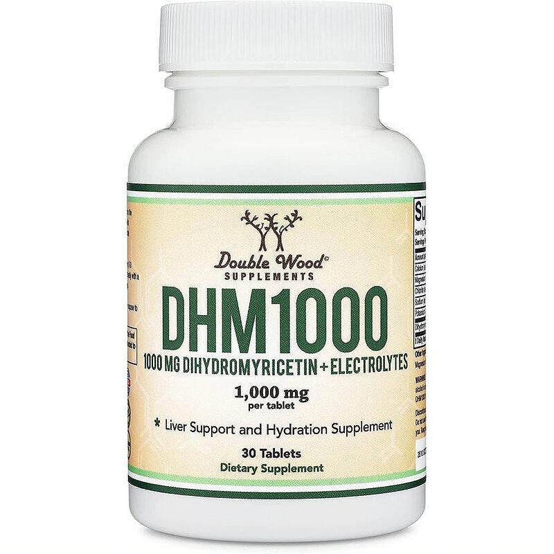 Дигидромирицетин Double Wood DHM Electrolytes 1000 мг 30 таблеток (00000037527) Дигидромирицетин Double Wood DHM Electrolytes 1000 мг 30 таблеток (00000037527)