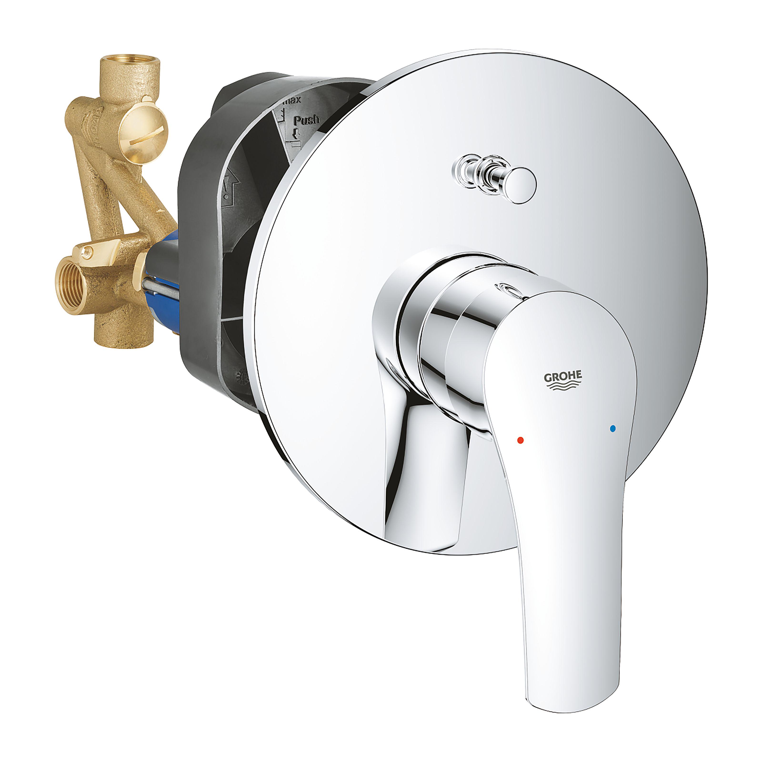 Смеситель скрытого монтажа Grohe Eurosmart New 33305003 с переключателем Хром (124282)