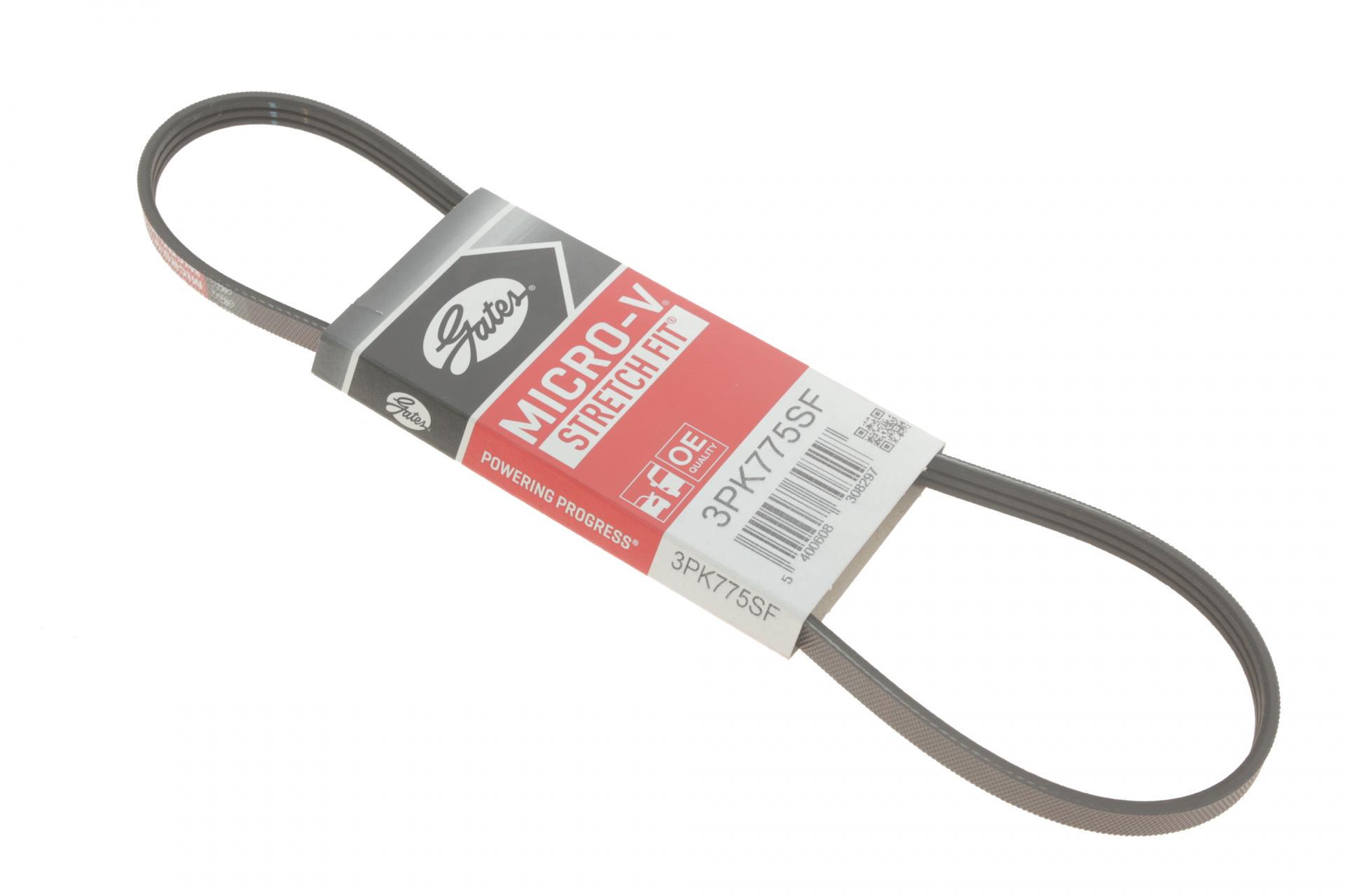 Ремень генератора GATES Dacia Logan/Sandero 1.0 SCe 16- (3PK775SF)