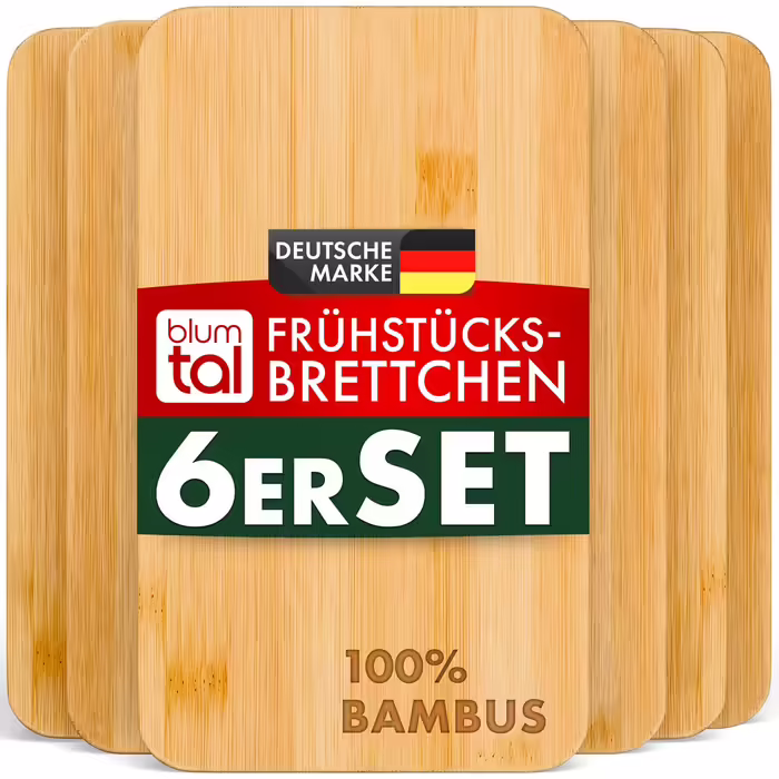 Набор разделочных досок Blumtal бамбук 22x14 см 6 пред. (2677070) Набор разделочных досок Blumtal бамбук 22x14 см 6 пред. (2677070)