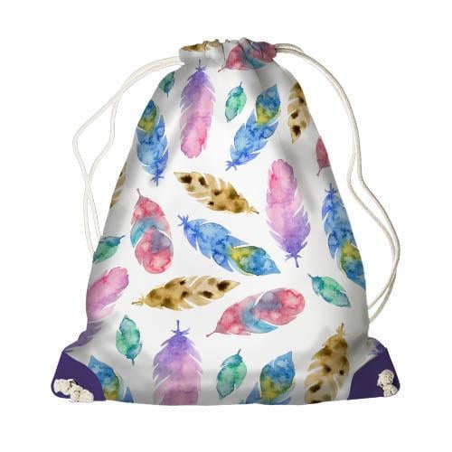 Рюкзак-мешок Presentville MINI Перья (DRM 17M061 FIO)