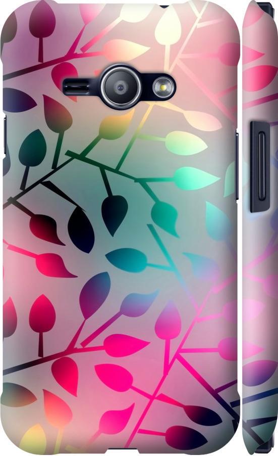 Чехол на Samsung Galaxy J1 Ace J110H Листья (2235m-215-42517)
