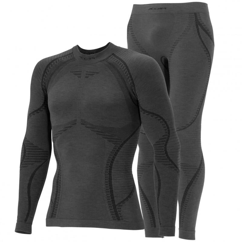 Комплект мужская термофутболка и штаны Accapi Ergowool M/L Iron/Black Комплект мужская термофутболка и штаны Accapi Ergowool M/L Iron/Black