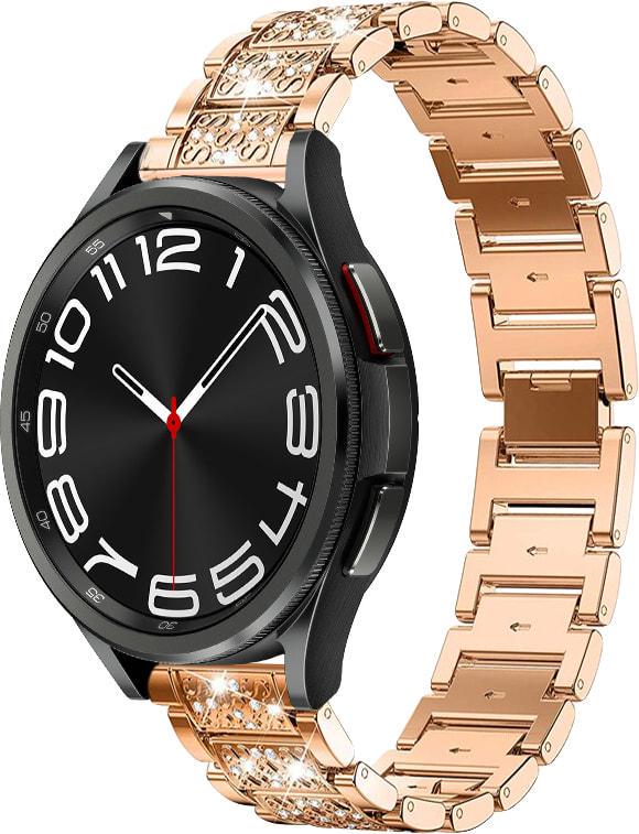 Браслет металлический Glam для Galaxy Watch 6 Classic 43 мм Rose Gold (37645-27) Браслет металлический Glam для Galaxy Watch 6 Classic 43 мм Rose Gold (37645-27)