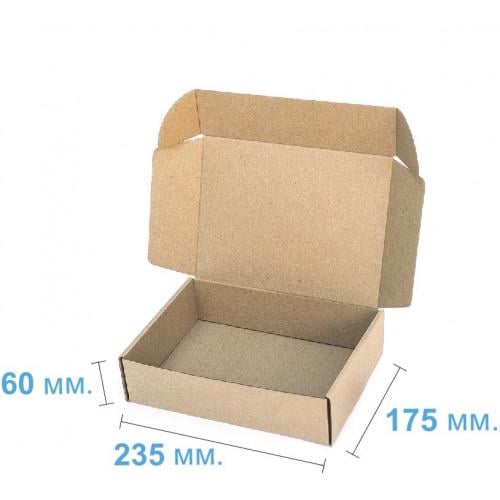 Коробка 235х175х60 Бурый (141) - фото 2 Коробка 235х175х60 Бурый (141) - фото 2