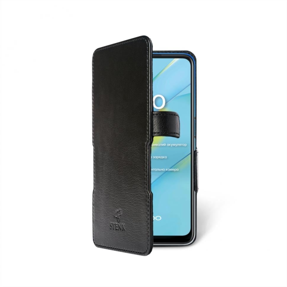 Чехол книжка Stenk Prime для OPPO A54 Черный (69020)