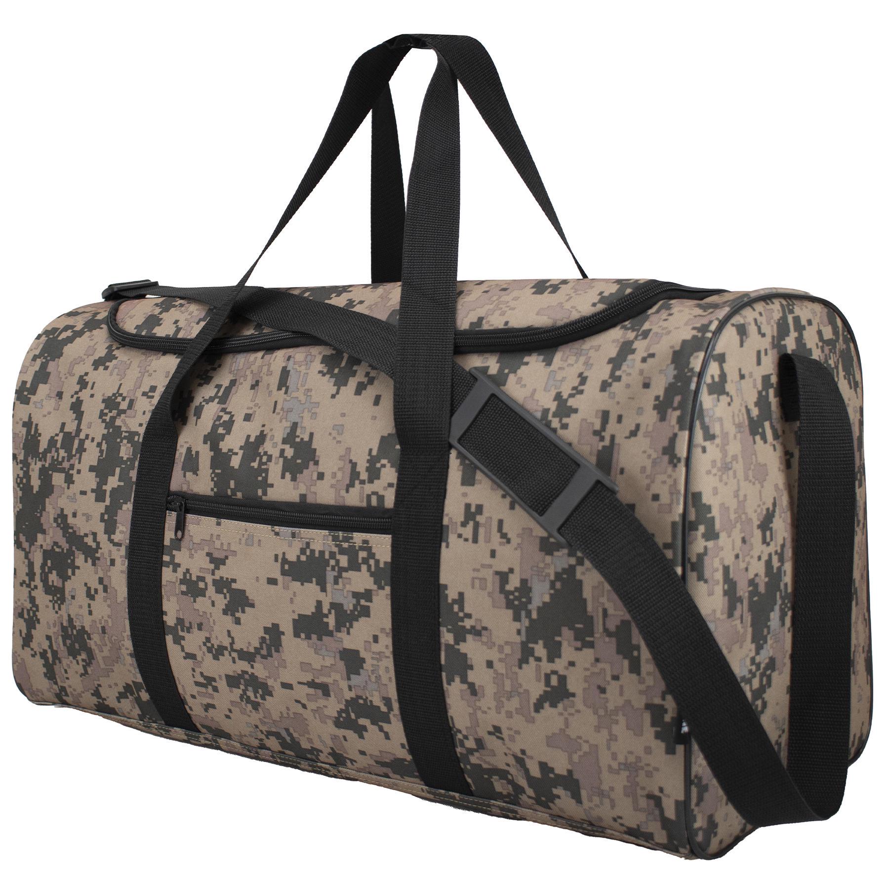 Сумка дорожная SEMI LINE 52 Brown Camo (A3032-3)