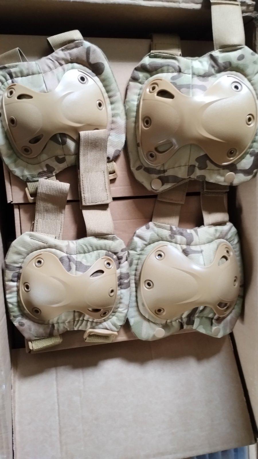 Комплект захисту наколінники та налокітники військові Камуфляж (id_3880) - фото 4 Комплект захисту наколінники та налокітники військові Камуфляж (id_3880) - фото 4