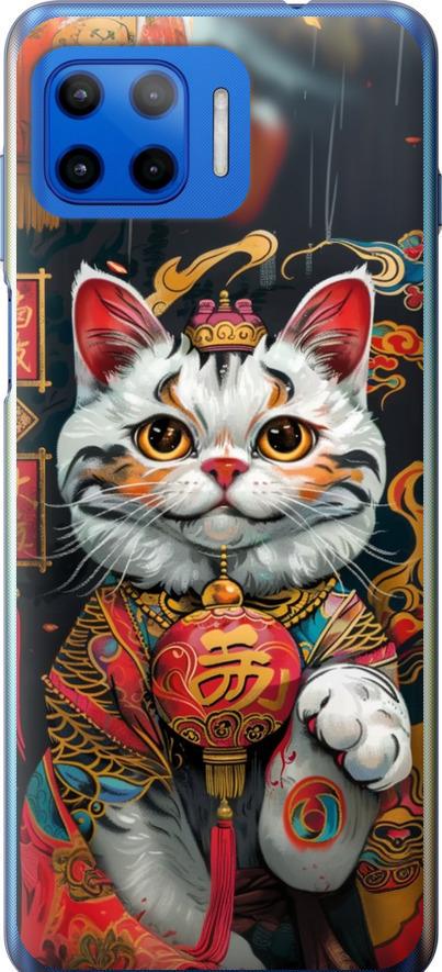 Чехол на Motorola Moto G Plus China Cat v2 (6135u-2202-42517)