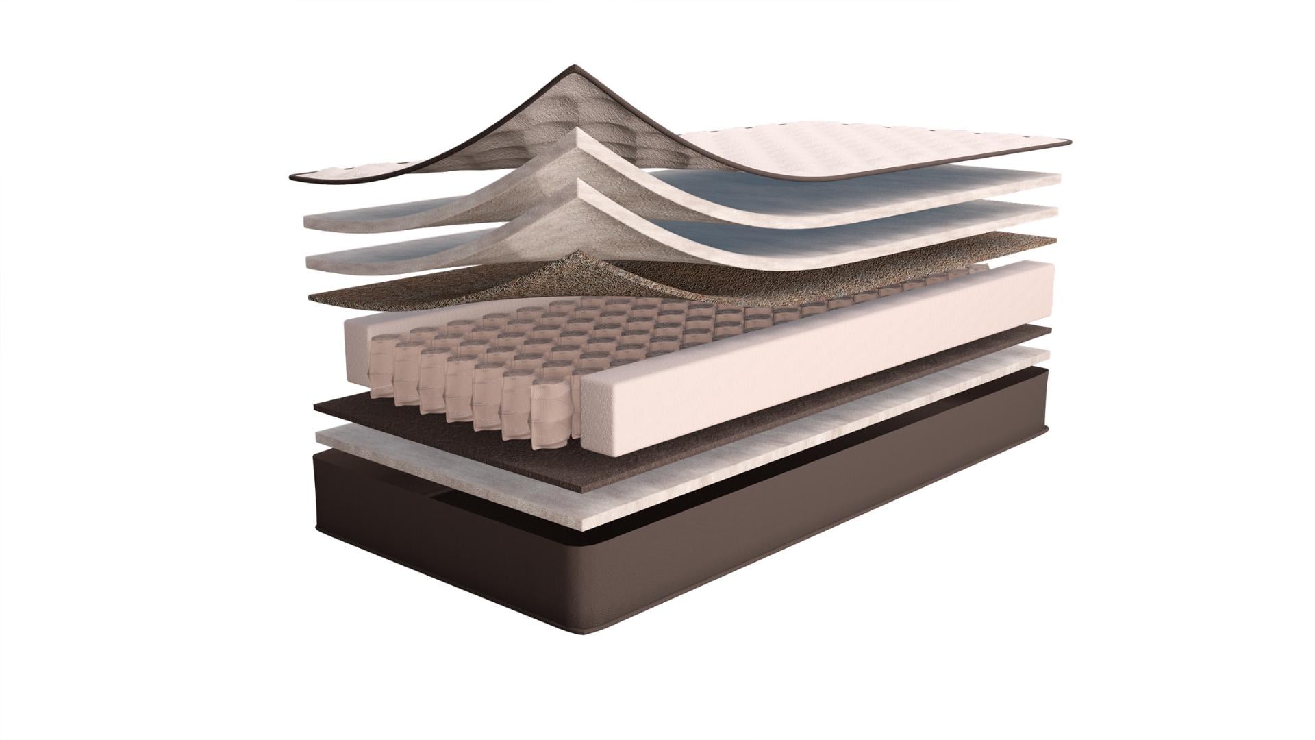 Матрас ортопедический двухсторонний Coazy Sleep Cheesecake 70х190 см (2601374-701901)