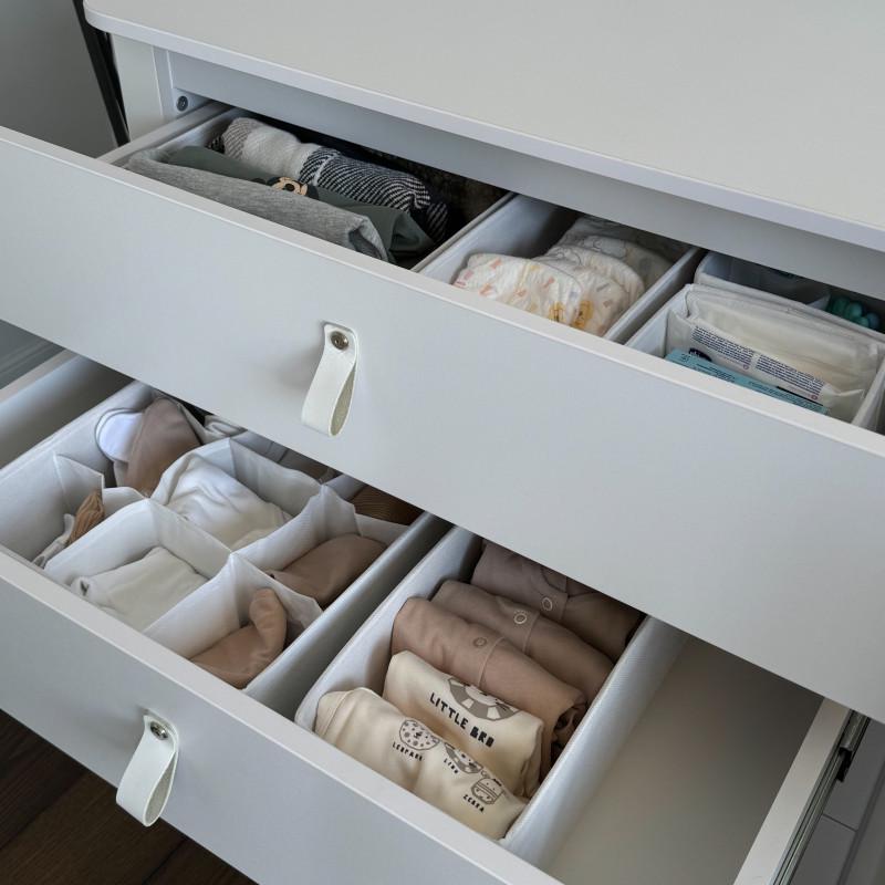 Набір коробочок MAXI в дитячий комод Білий (Wh-maxi) - фото 4 Набір коробочок MAXI в дитячий комод Білий (Wh-maxi) - фото 4